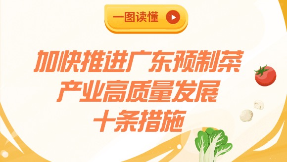 一图读懂加快推进广东预制菜产业高质量发展十条措施