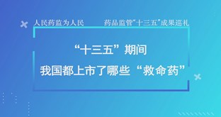 药监课堂——人民药监为人民 “十三五”期间我国都上市了哪些“救命药”